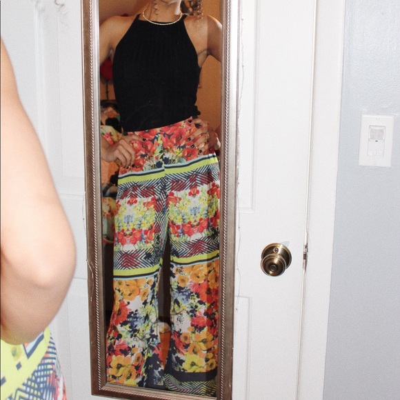 high waisted long pants - Picture 1 of 2